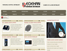 Tablet Screenshot of egehanguvenlik.com